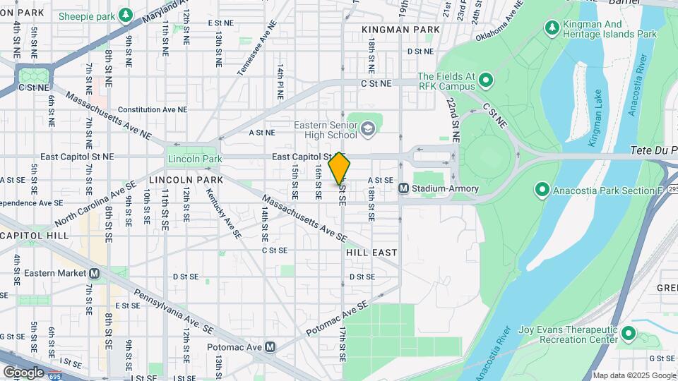 115 17th St SE Mapa y Detalles de la Ubicación