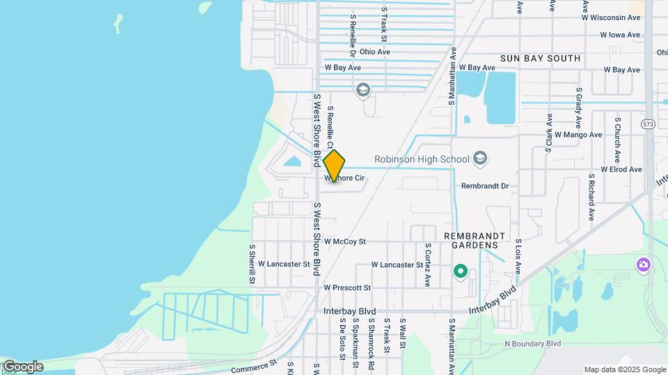 6561 W Shore Cir Map and Location Details