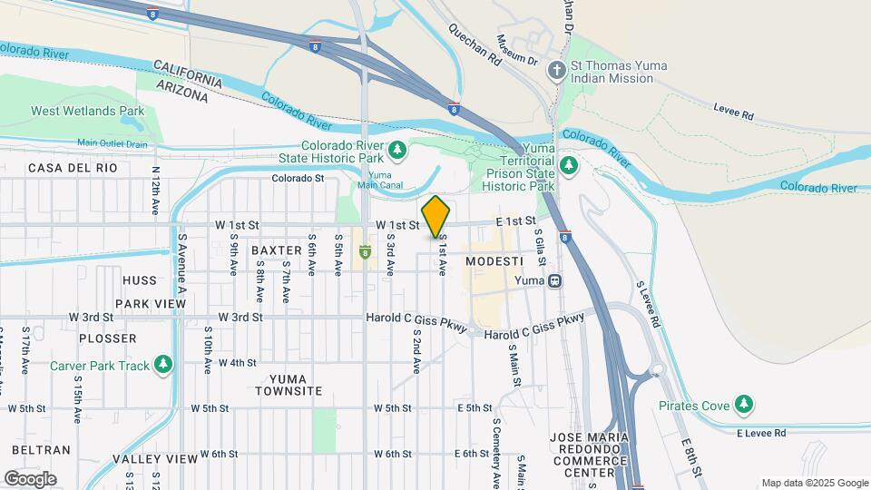 146 S 1st Ave Map and Location Details