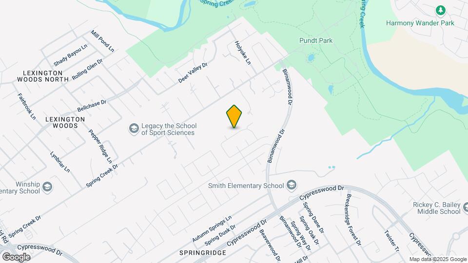 2907 Skerne Forest Dr Map and Location Details