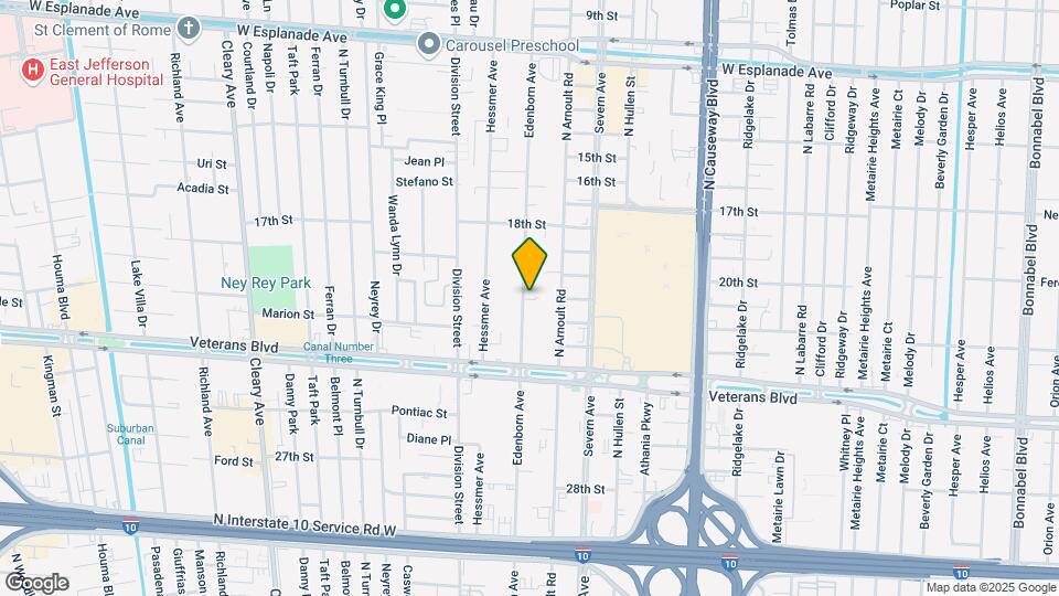 3029 Edenborn Ave Map and Location Details