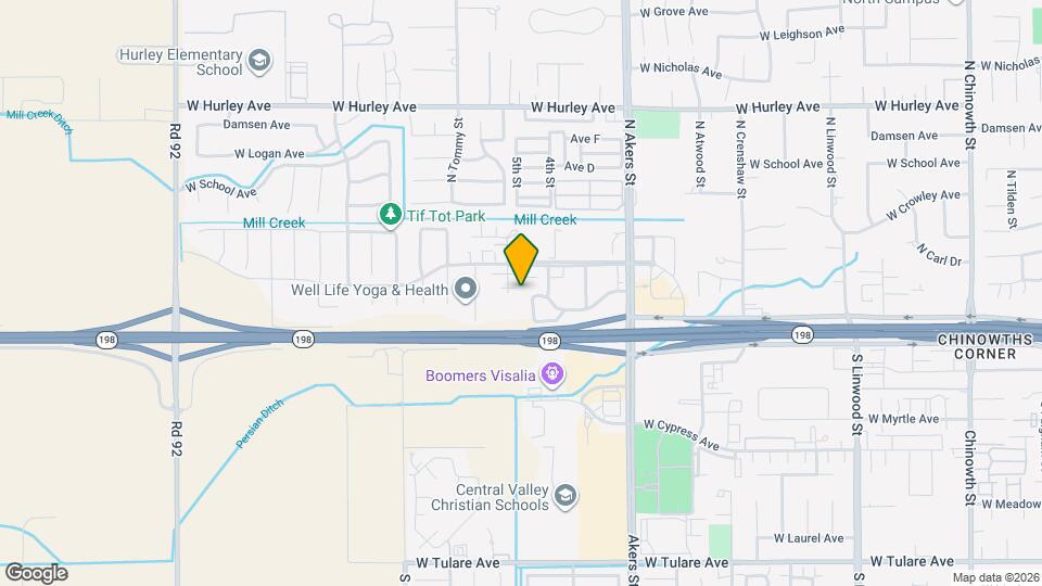 150 S Peppertree St Map and Location Details