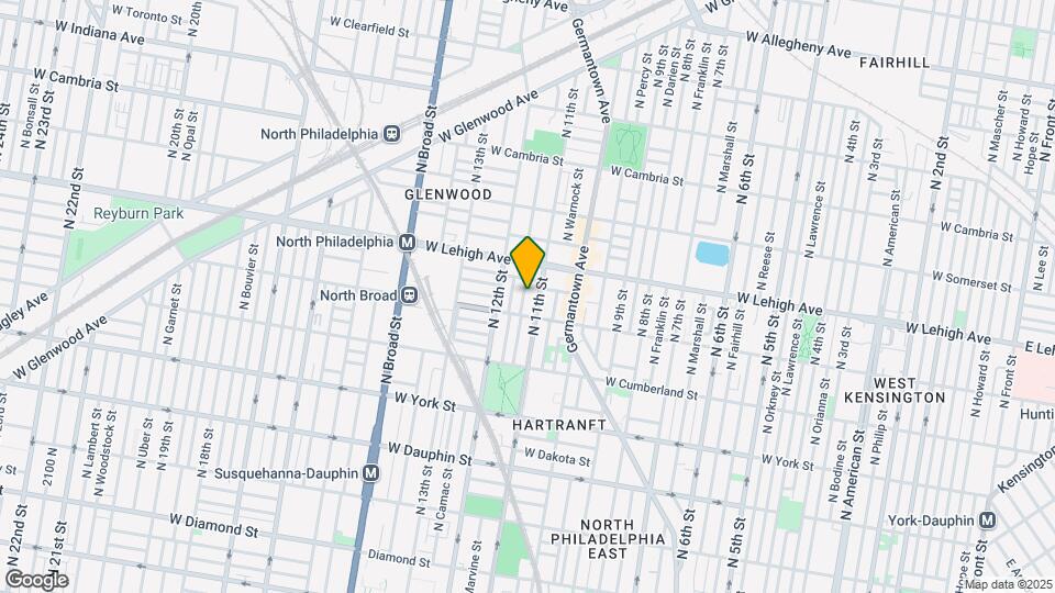 2623 N Jessup St Mapa y Detalles de la Ubicación