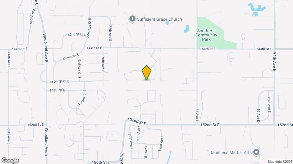 8024 147th St E Map and Location Details