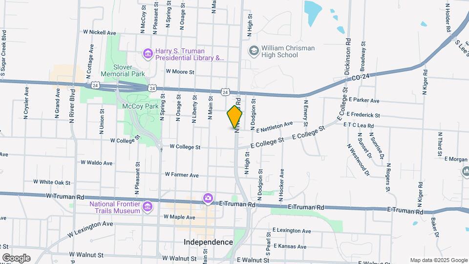 726 N Noland Rd, Unit 726 N Noland Rd Map and Location Details