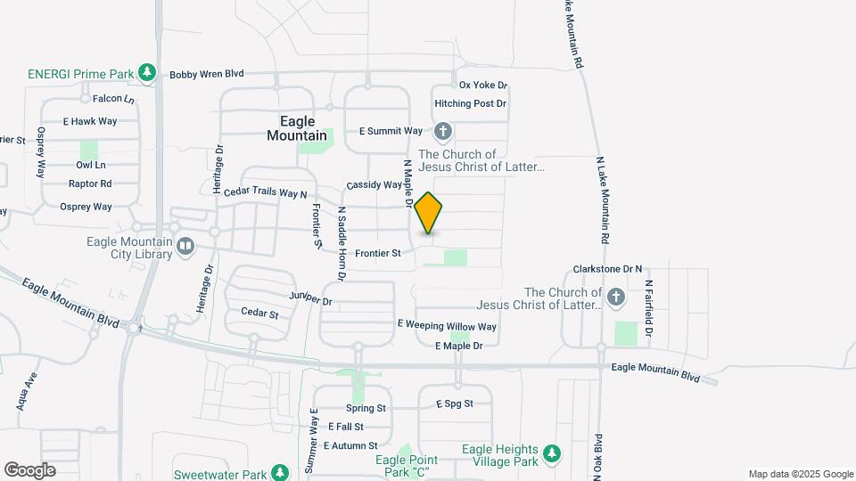 4311 N Morgan Way, Unit 4311 Basement Apartment Map and Location Details