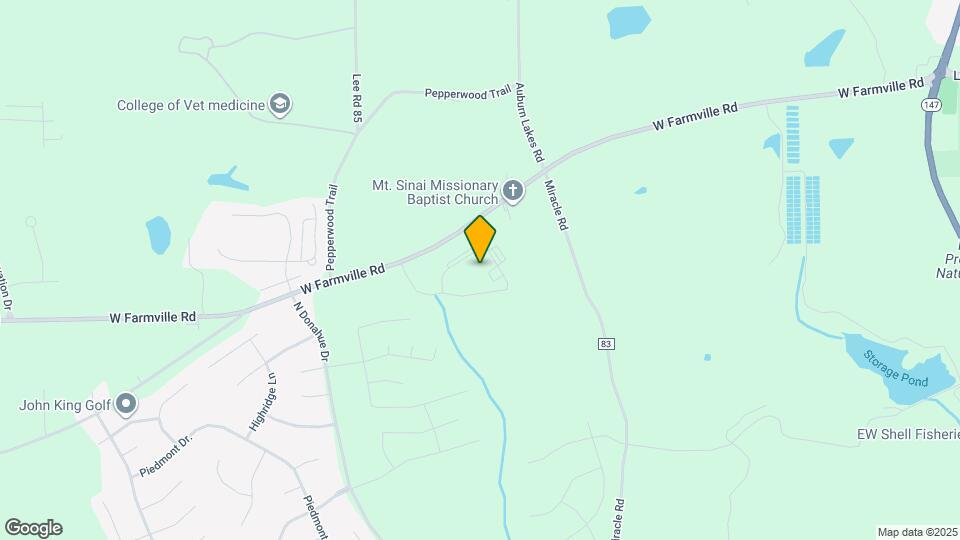 1565 W Farmville Rd Map and Location Details