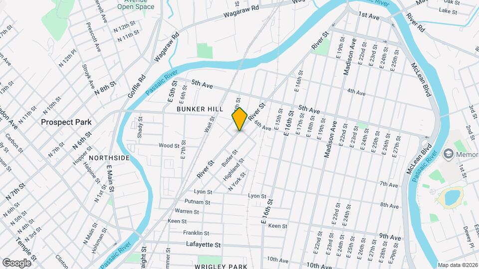 552 River St, Unit Unit #3 Map and Location Details