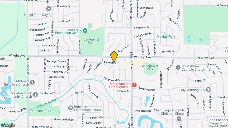 1831 Parkdale Dr Map and Location Details