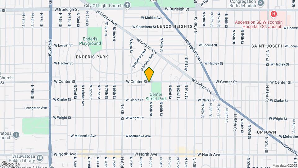 6505 W Center St Mapa y Detalles de la Ubicación