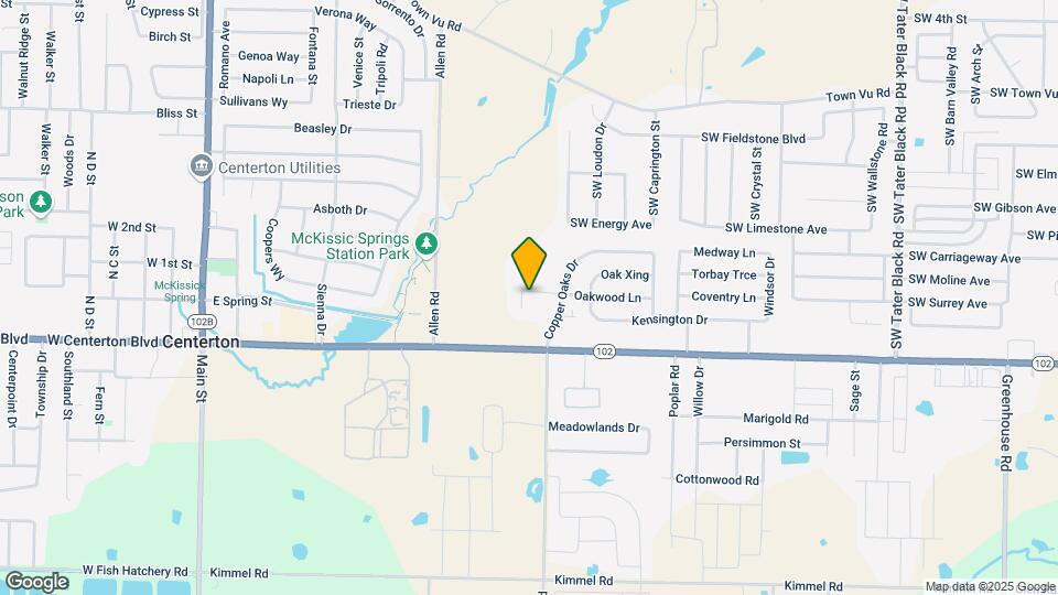 874 Oakwood Ct Map and Location Details
