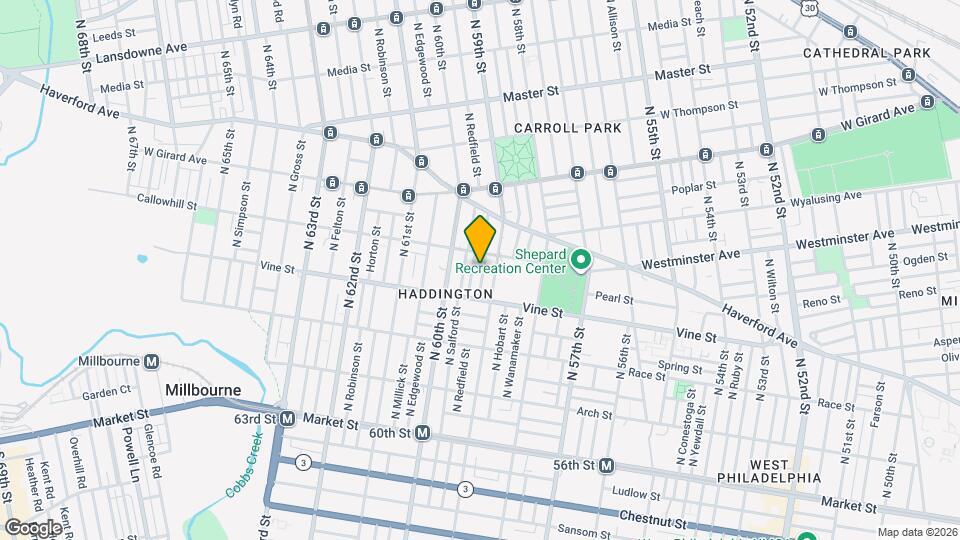 344 N Redfield St Map and Location Details