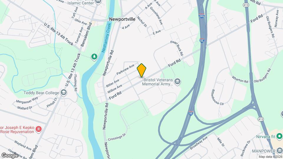 1942 Ford Rd Map and Location Details