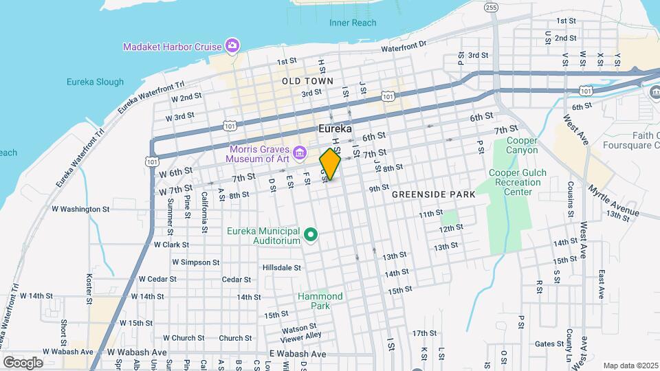 815 G St Map and Location Details
