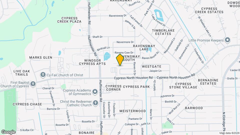 13422 Blackbird Dr Map and Location Details