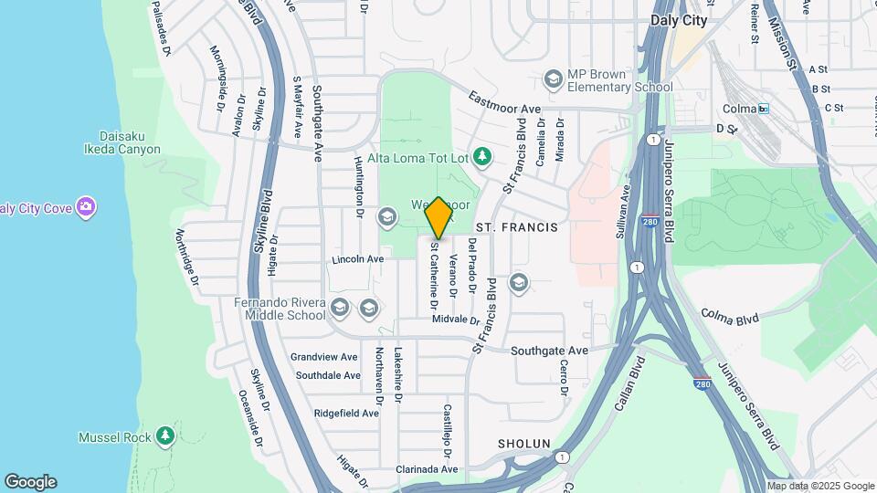 205 St Catherine Dr Map and Location Details