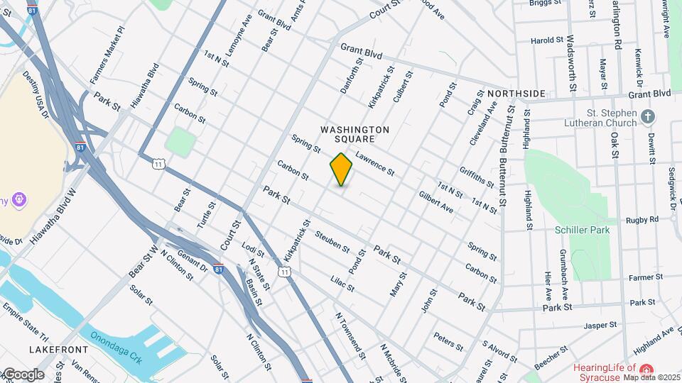 109 Carlisle St Mapa y Detalles de la Ubicación