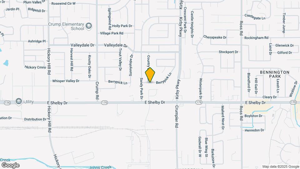 6329 Berrypick Ln Map and Location Details