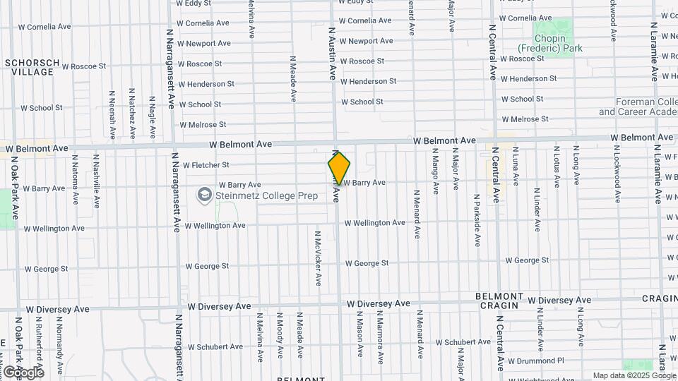 3051 N Austin Ave Map and Location Details