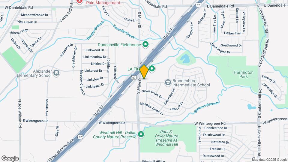 1903 Spindletop Dr Map and Location Details