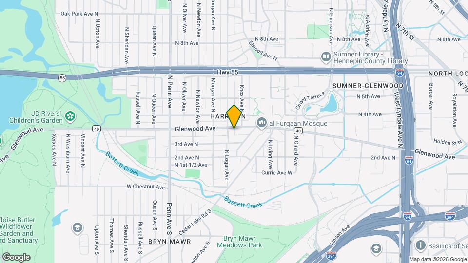 1715 Glenwood Ave Map and Location Details