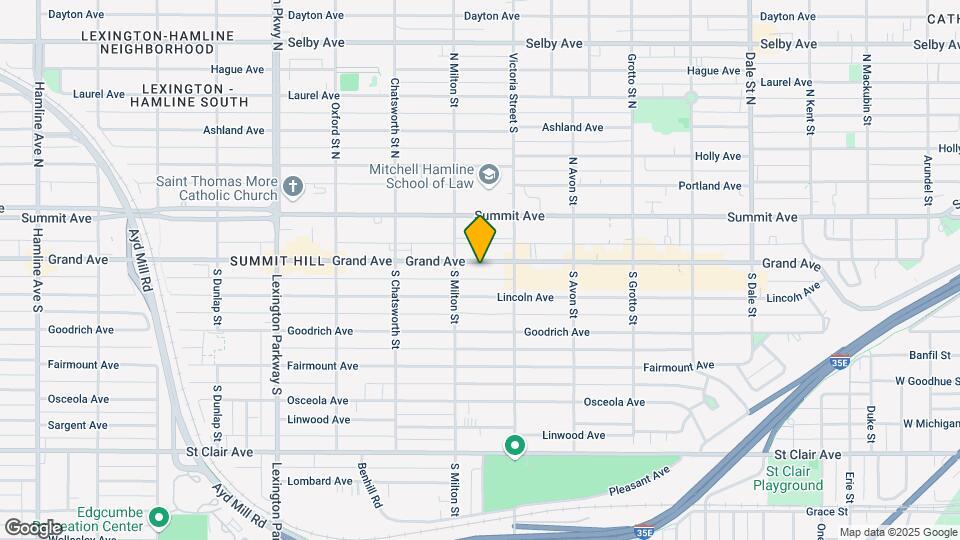 894 Grand Ave Map and Location Details