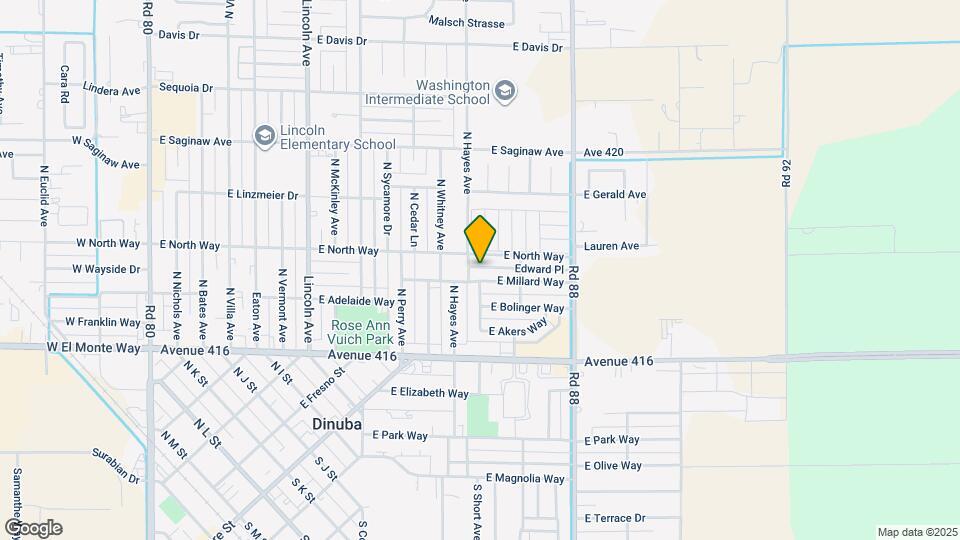1313 E Millard Way Map and Location Details
