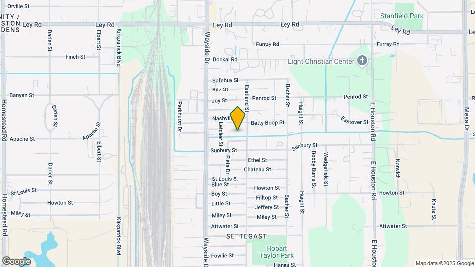 7966 Henson St-Unit -B Map and Location Details