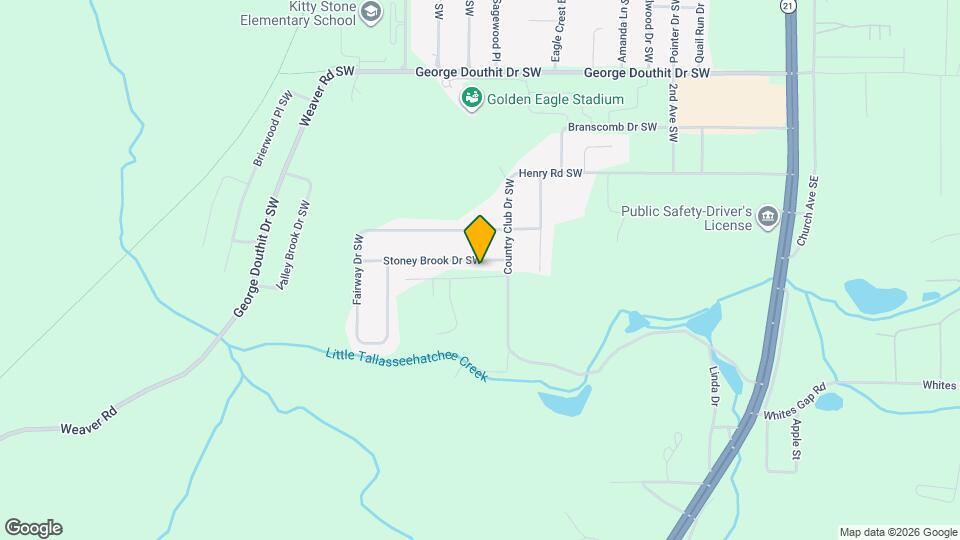 504 Stoney Brook Dr SW Map and Location Details