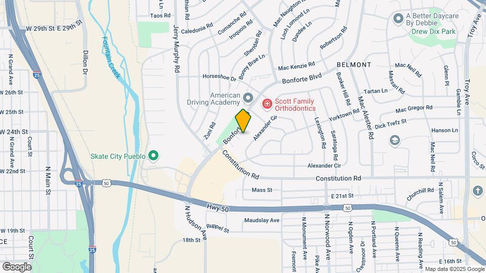 1432 Bonforte Blvd Map and Location Details