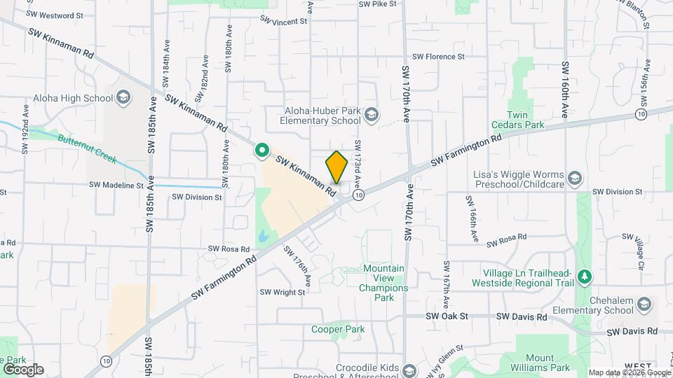 5286-5290 SW 174th Terrace Map and Location Details