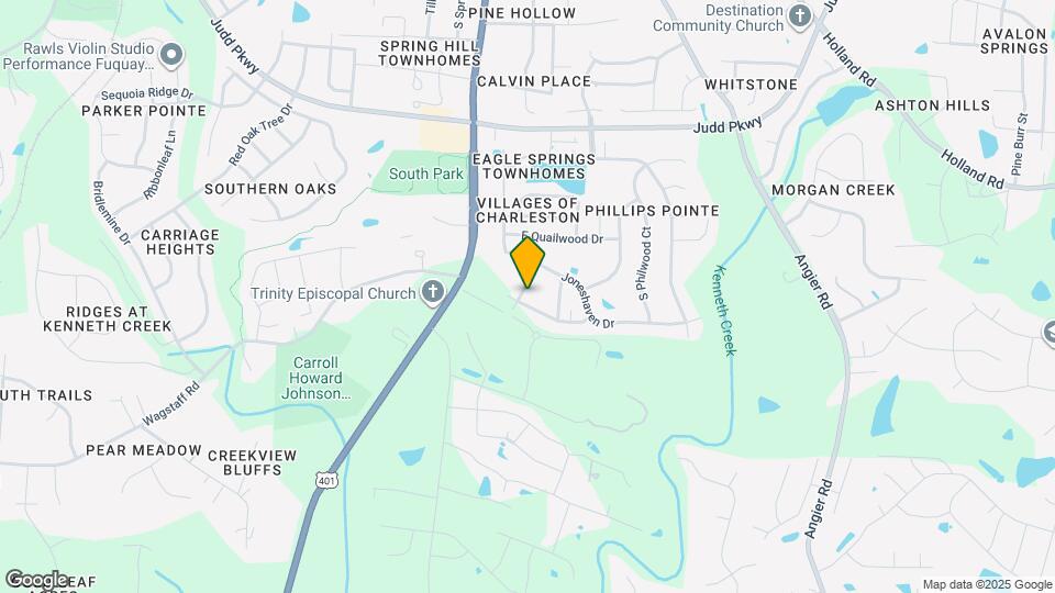 929 Clearhaven Ln Map and Location Details