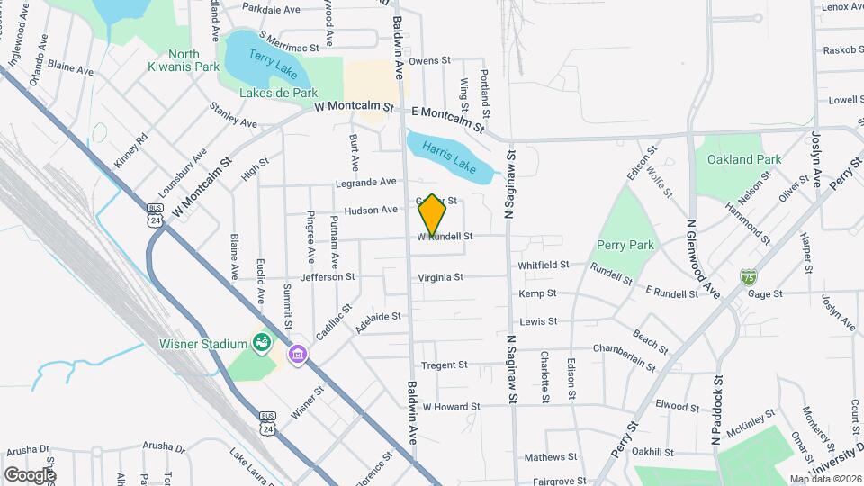 97 W Rundell St Map and Location Details