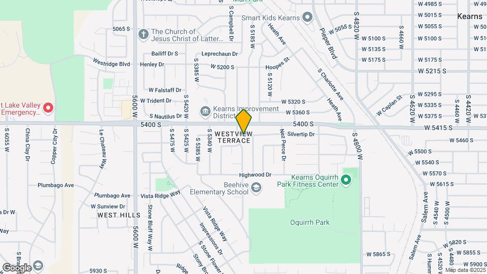 5217 Silvertip Dr Map and Location Details