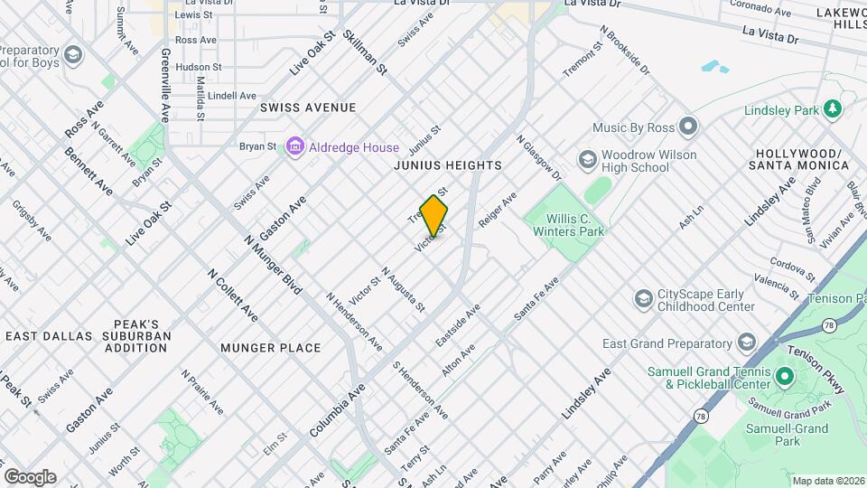 5614 Victor St Mapa y Detalles de la Ubicación