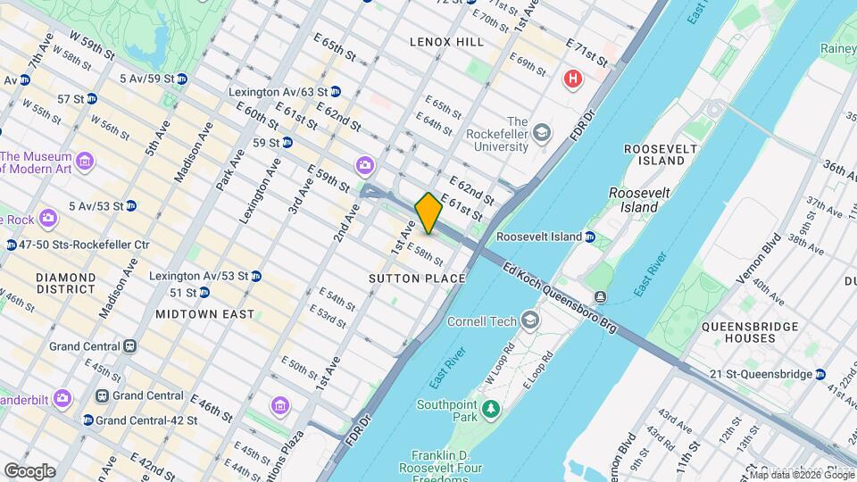 430 E 59th St, Unit SI ID1051299P Mapa y Detalles de la Ubicación