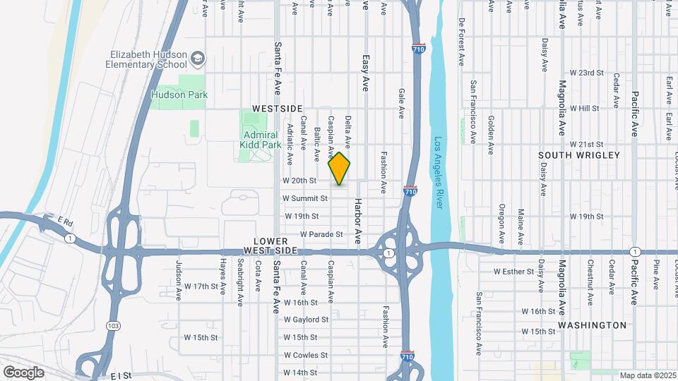 1451 W Summit St Map and Location Details