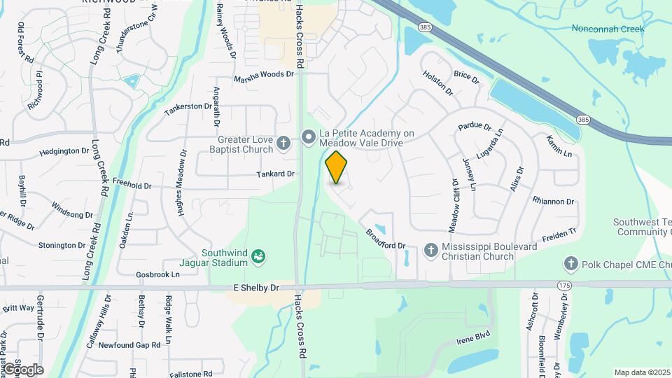 4514 Lunsford Dr Map and Location Details