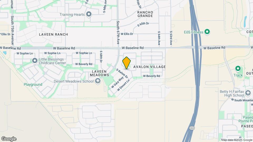 6615 W Harwell Rd Map and Location Details