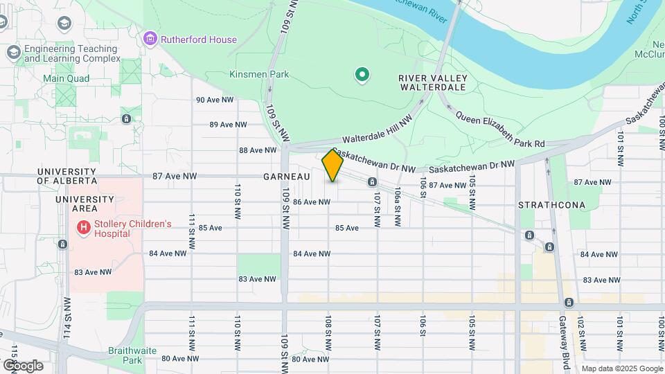 8616 108th St NW Map and Location Details