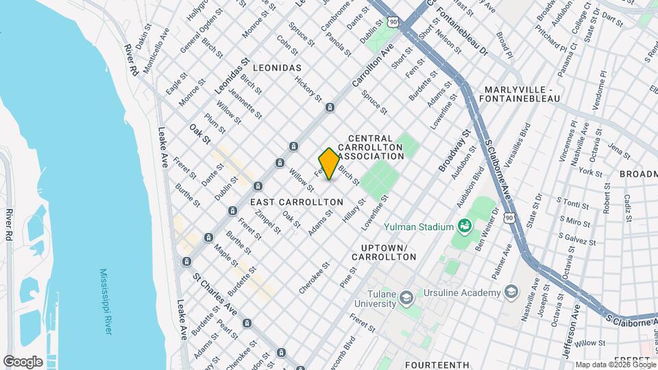 7800 Jeannette St, Unit 7800 Jeannette Map and Location Details