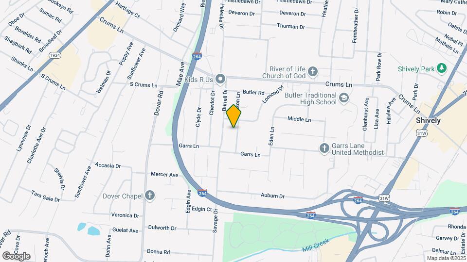 4040 Addison Ln Map and Location Details