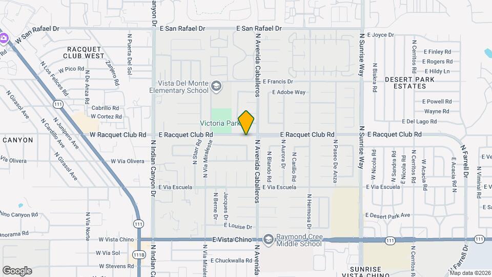 897 E Racquet Club Rd Map and Location Details