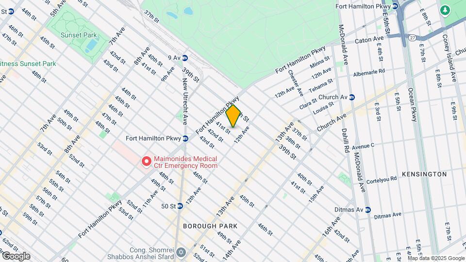 1163 41st St Map and Location Details