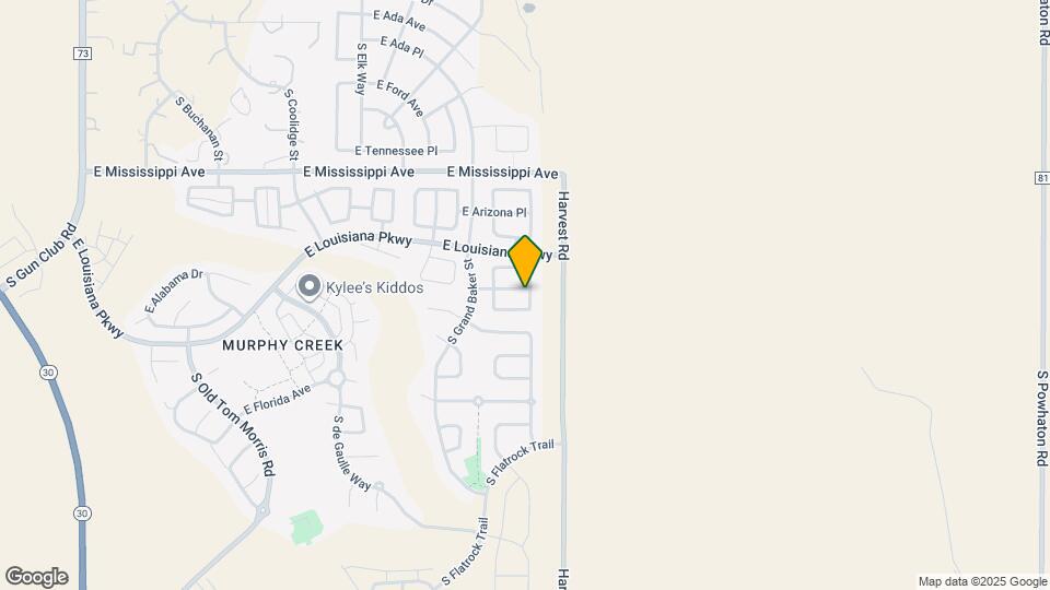 24798 E Wyoming Pl Map and Location Details