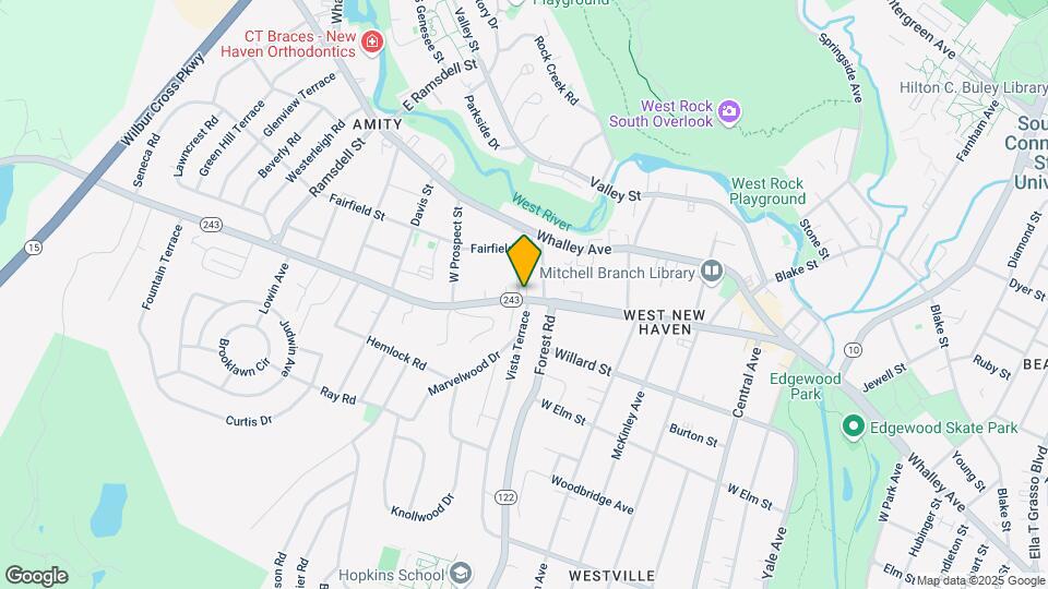 291 Fountain St-Unit -1 Map and Location Details