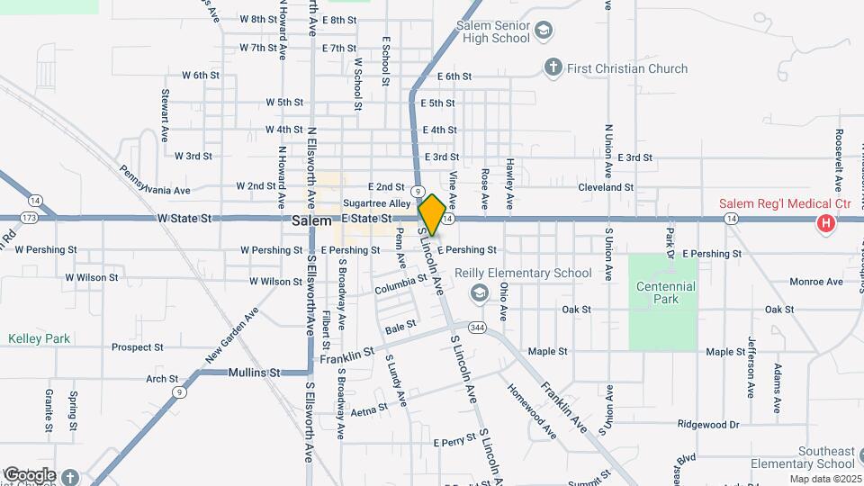 174 S Lincoln Ave, Unit 174 S Lincoln Ave Apt B Map and Location Details
