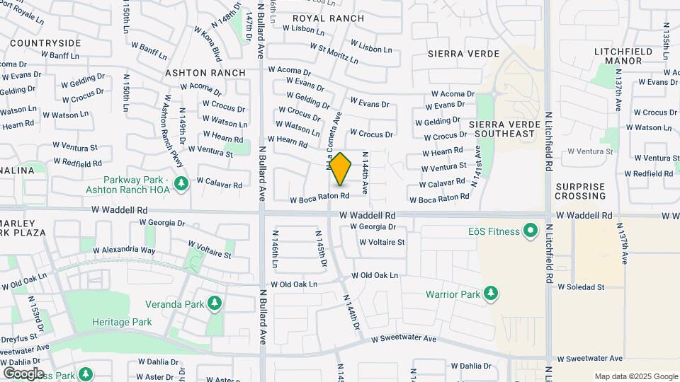 14456 W Boca Raton Rd Map and Location Details