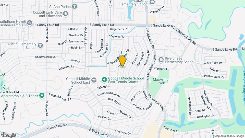 325 Pepperwood St Map and Location Details