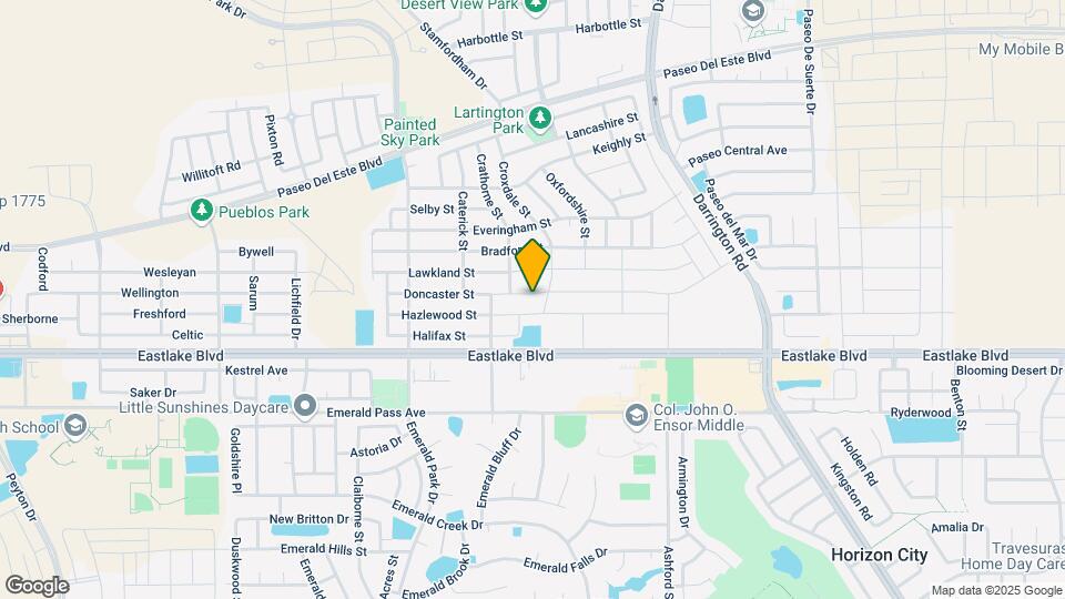 13580 Doncaster St Map and Location Details